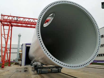 風電塔筒涂裝生產線案例