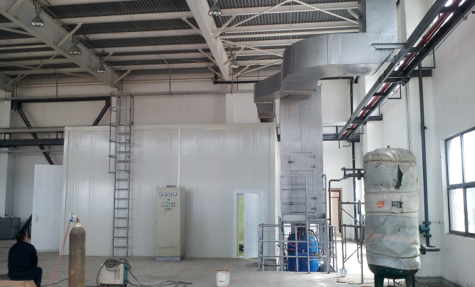 機(jī)械回收式噴砂房房體