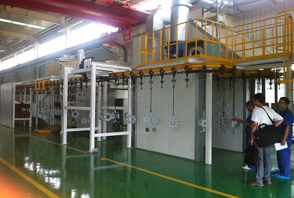 鋁件噴粉生產線