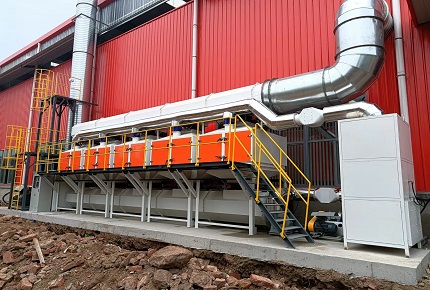 活性炭+催化燃燒設備