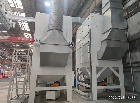 噴粉房除塵設備