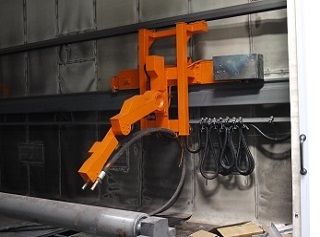 側壁行走機械臂噴砂